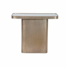 DKD Home Decor Stranska mizica DKD Home Decor Crystal Black Metal Copper (60 x 35,5 x 50 cm)