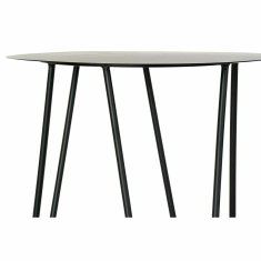 DKD Home Decor Stranska mizica DKD Home Decor 40 x 40 x 59 cm Črna kovina Les Rjava