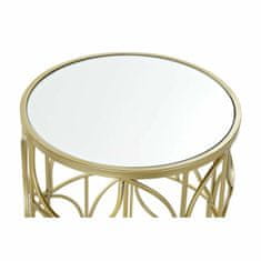 DKD Home Decor Komplet 2 majhnih mizic DKD Home Decor Golden 41 x 41 x 56 cm