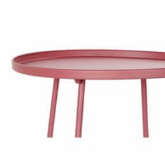 DKD Home Decor Stranska mizica DKD Home Decor Pink Metal Green (45 x 45 x 51 cm) (2 enoti)
