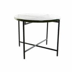 DKD Home Decor Stranska mizica DKD Home Decor Crystal Black Metal Modern (50 x 50 x 42 cm)
