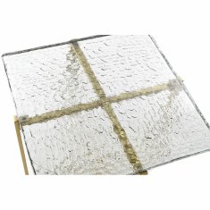 DKD Home Decor Stranska mizica DKD Home Decor Golden Metal Crystal 48 x 47,5 x 49 cm