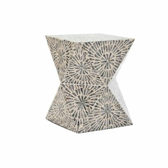 DKD Home Decor Stranska mizica DKD Home Decor Siva bež perla 34 x 34 x 45 cm