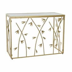 DKD Home Decor Konzola DKD Home Decor Ogledalo Golden Metal (100 x 40 x 78 cm)