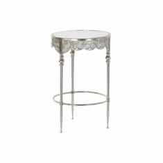 DKD Home Decor Stranska mizica DKD Home Decor Mirror Silver Metal (39 x 39 x 61 cm)