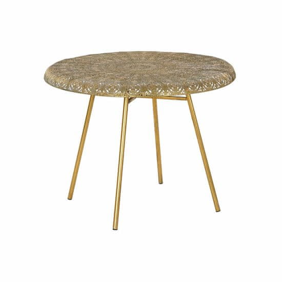 DKD Home Decor Stranska mizica DKD Home Decor Metal Light Copper (65 x 65 x 59 cm)