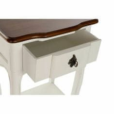 DKD Home Decor Stranska mizica DKD Home Decor Bela Rjava Večbarvna 48 x 34 x 67,5 cm