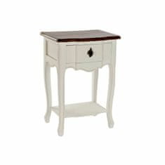 DKD Home Decor Stranska mizica DKD Home Decor Bela Rjava Večbarvna 48 x 34 x 67,5 cm