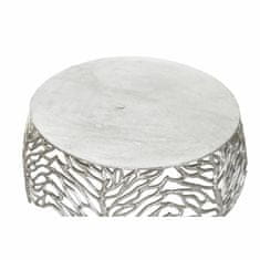 DKD Home Decor Stranska mizica DKD Home Decor Aluminij (2 kosa) (52 x 52 x 25 cm) (63,5 x 63,5 x 30,5 cm)