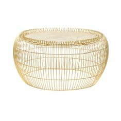 DKD Home Decor Stranska mizica DKD Home Decor Golden Aluminium Iron (74 x 74 x 38 cm)