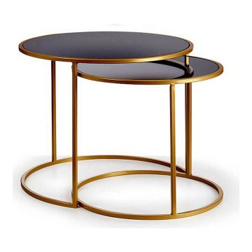 Gift Decor Garnitura 2 mizic Black Golden 60 x 48 x 60 cm (2 kosa)