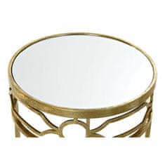 DKD Home Decor Garnitura 3 miz DKD Home Decor Gold Golden 46 x 46 x 70 cm