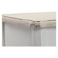 DKD Home Decor Stranska mizica DKD Home Decor Versalles Fir Wood White 35 x 35 x 80 cm