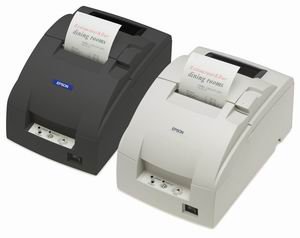Epson TM-U220PD-052, vzporedni, temen, z napajalnikom