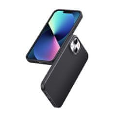 Ugreen Elastičen silikonski etui za telefon iPhone 14 Plus Protective Case črn