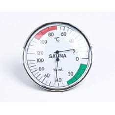 Topsauna Savna set - Vedro, zajemalka, termometer z higrometrom, peščena ura, Borovica