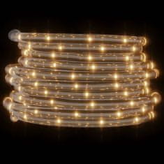shumee Svetlobna veriga s 1200 LED lučkami toplo bela 50 m PVC