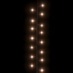 Vidaxl Kompaktna LED veriga s 1000 toplo belimi LED lučkami 30 m PVC