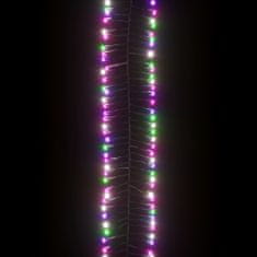 Greatstore LED veriga s 400 LED lučkami pastelna pisana 8 m PVC