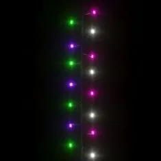 Vidaxl Kompaktna LED veriga 1000 pastelno večbarvnih LED diod 10 m PVC