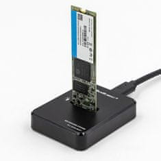 Qoltec qoltec priklopna postaja ssd m.2 sata| ngff | usb 3.1