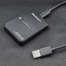 Qoltec Priklopna postaja Qoltec SSD M.2 SATA/PCIe | NGFF/NVMe | USB 3.1