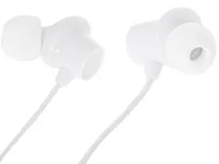 L-BRNO Ožičene slušalke za ušesa tipa c bele barve