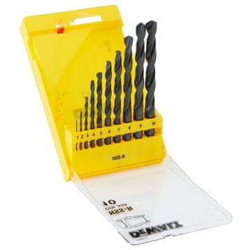 DeWalt DT5911 10-delni set svedrov za kovino
