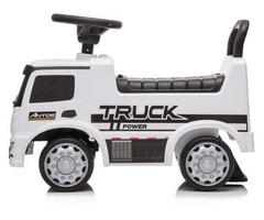 Prince Toys poganjalec Mercedez tovornjak, bel (46026)