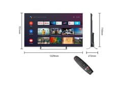 SmartTech 55UA10V3 4K Ultra HD televizor, Android TV