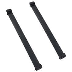 Vidaxl Visoka vrtna greda antracit 60x25x46 cm PP ratan