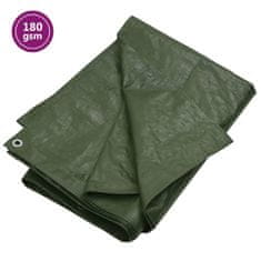 Greatstore Ponjava 180 g/m² 2x3 m zelena HDPE
