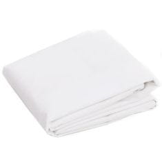 Greatstore Ponjava 260 g/m² 2x3 m bela HDPE