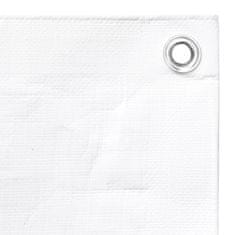 Greatstore Ponjava 260 g/m² 2x3 m bela HDPE