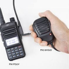 PNI Prenosna VHF / UHF radijska postaja P15UV dual band, z baterijo 1500mAh