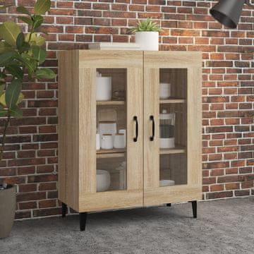 Vidaxl vidaXL Omarica, hrast sonoma, 69,5 x 34 x 90 cm, material na osnovi lesa