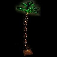 Vidaxl LED palma toplo bela 96 LED lučk 180 cm