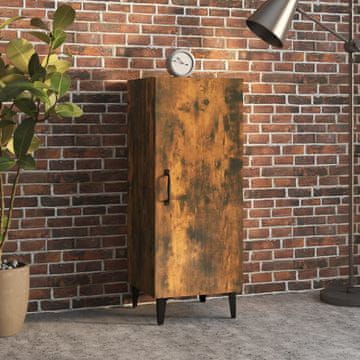 Vidaxl vidaXL Omarica dimljen hrast 34,5x34x90 cm Material na osnovi lesa