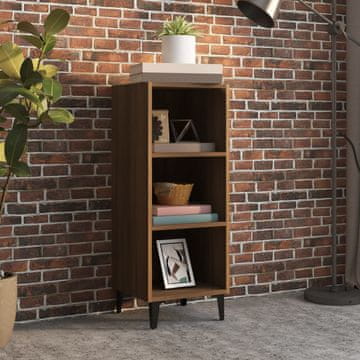Vidaxl vidaXL Omarica rjav hrast 34,5x32,5x90 cm Material na osnovi lesa