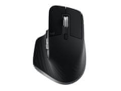 Logitech MX Master 3s Performance miška za Mac, brezžična, siva (910-006571)