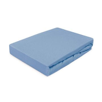 Darymex Rjuha z elastiko 80x160, elastičen jersey, 100% bombaž, modra