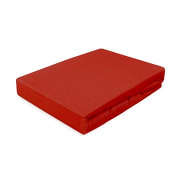 Darymex Rjuha z elastiko 160x200, elastičen jersey, 100% bombaž, rdeča