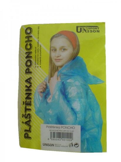 Turistični dežni plašč PONCHO