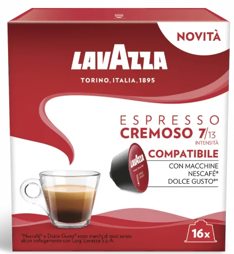 Lavazza DGC Espresso Cremoso kapsule,16 kos