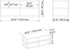 Woody Fashion Miza za kavo, Forteaus - oreh