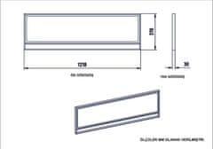 Woody Fashion Dekorativno leseno ogledalo