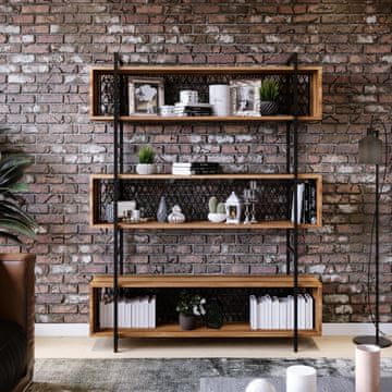 Woody Fashion Večnamenska polica