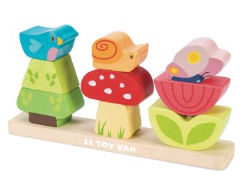 Le Toy Van Petilou Setting Cubes Merry Garden