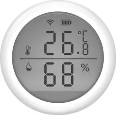 Umax pametni senzor temperature in vlage U-Smart senzor temperature in vlage/ Wi-Fi/ Android/ iOS/ CZ app/ bela