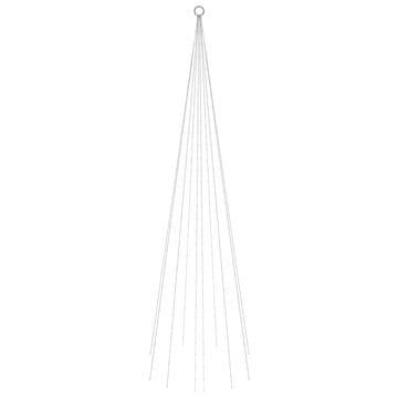 Vidaxl Novoletna jelka iz 310 hladno belih LED lučk 300 cm
